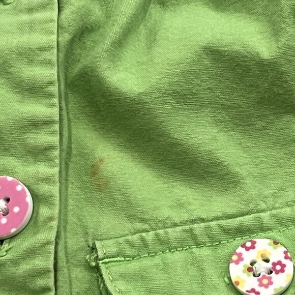 Carter’s Green Jacket 24 M Months Toddler Girls Thin Spring Cotton - Picture 5 of 5